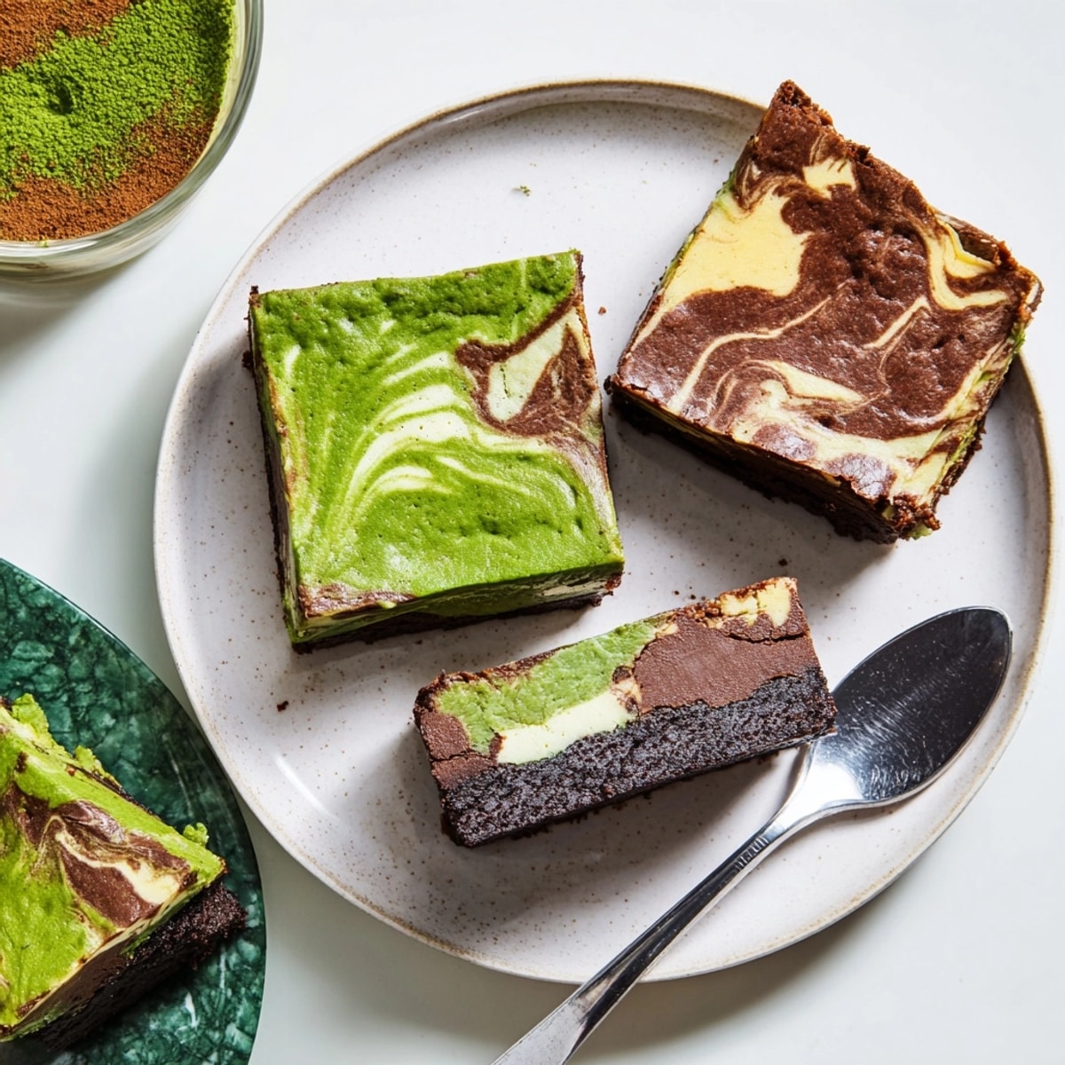 Close-up showcasing Global Dessert Mash-Ups – decadent brownies, creamy tiramisu, and rich cheesecake.