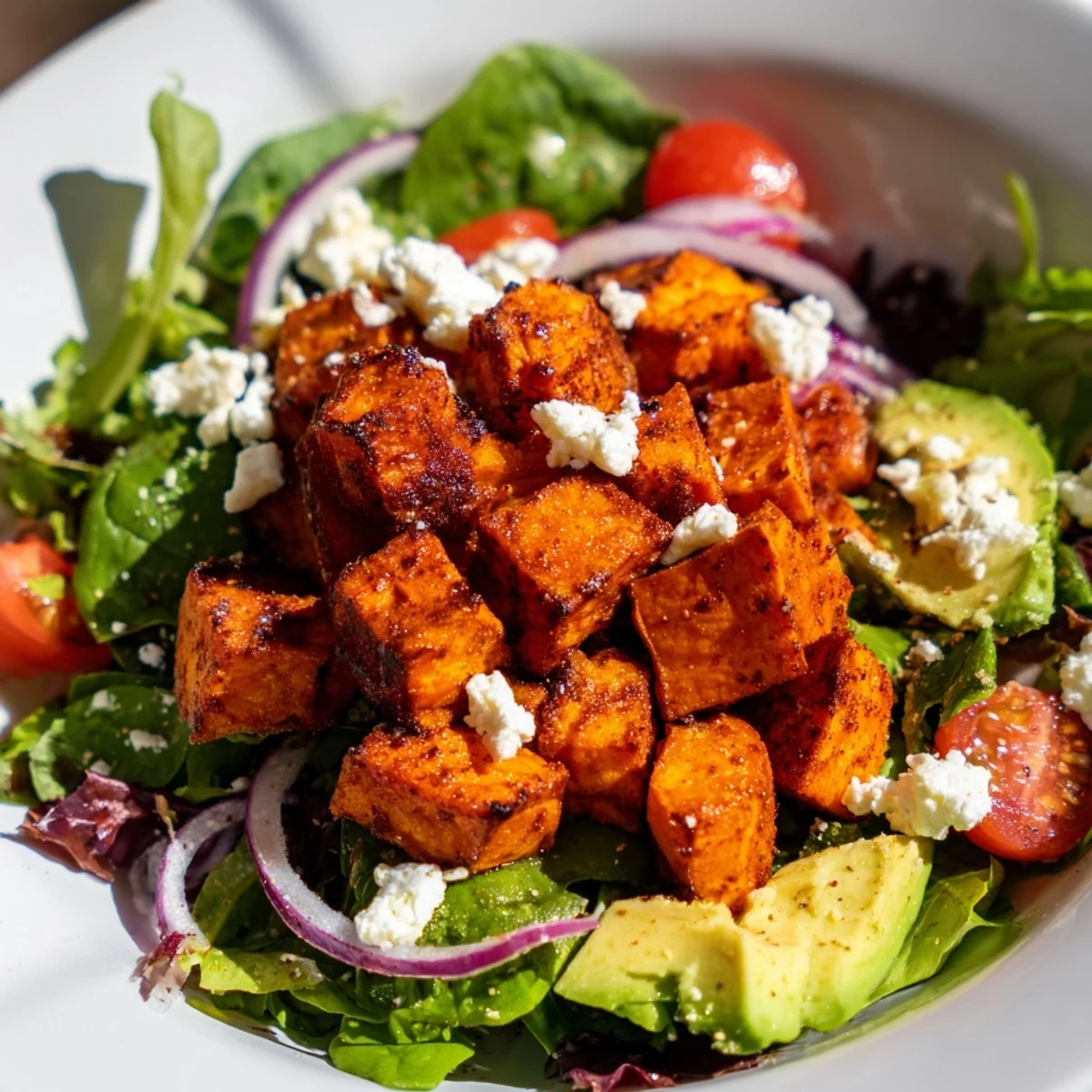 Roasted Sweet Potato Salad