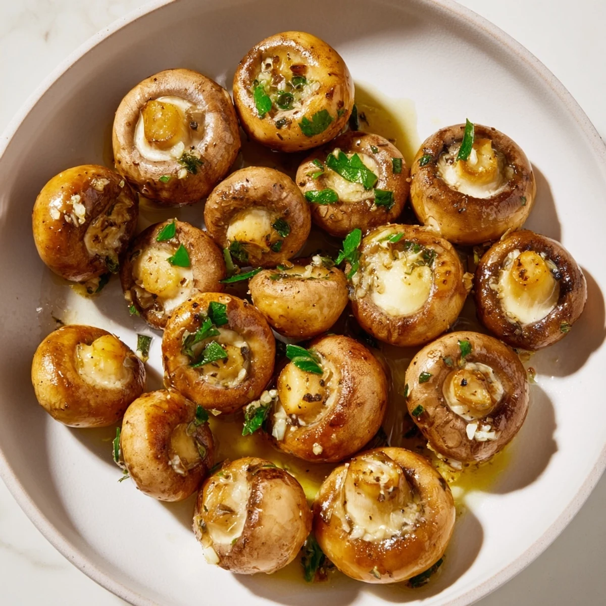 Garlic Butter Mushrooms Delight