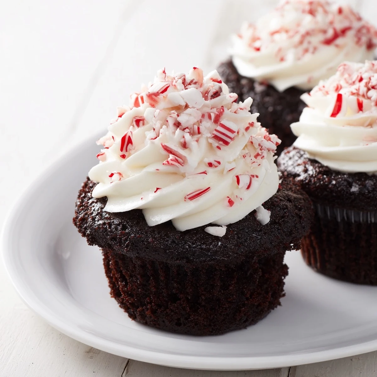 Chocolate Peppermint Cupcakes