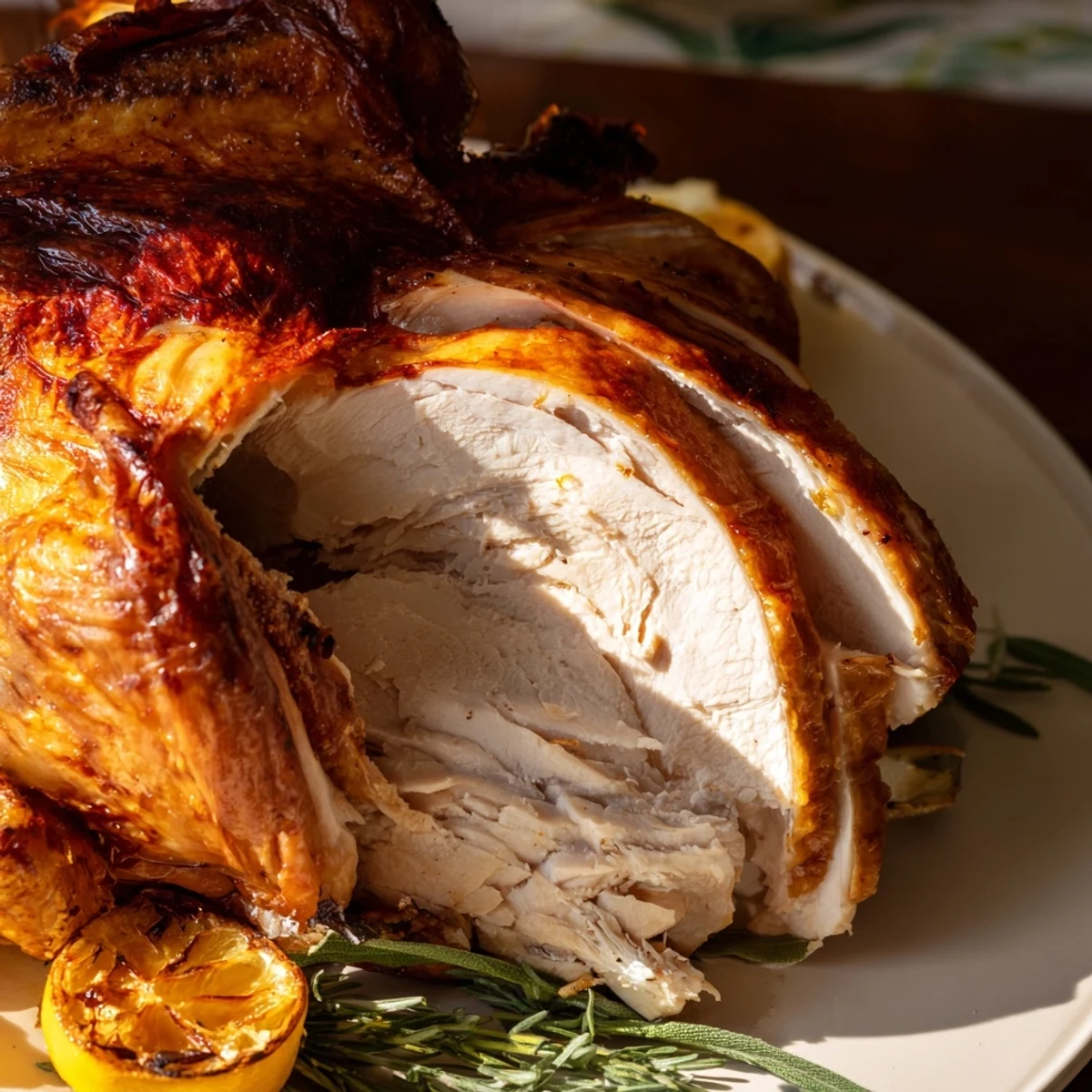 Juicy Roasted Turkey Breast