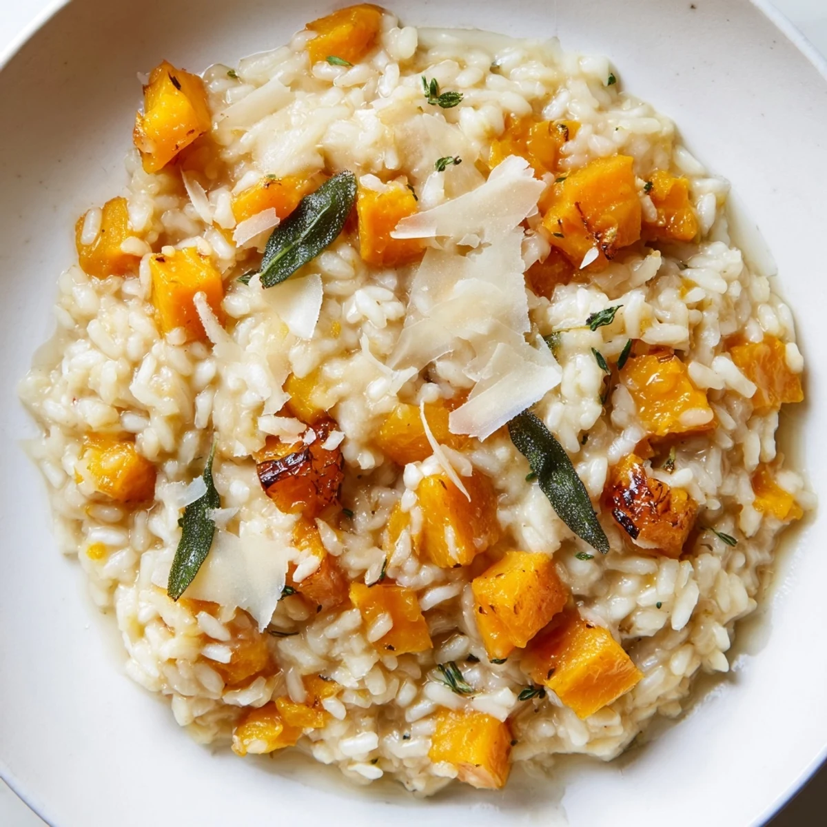 Roasted Pumpkin Sage Risotto