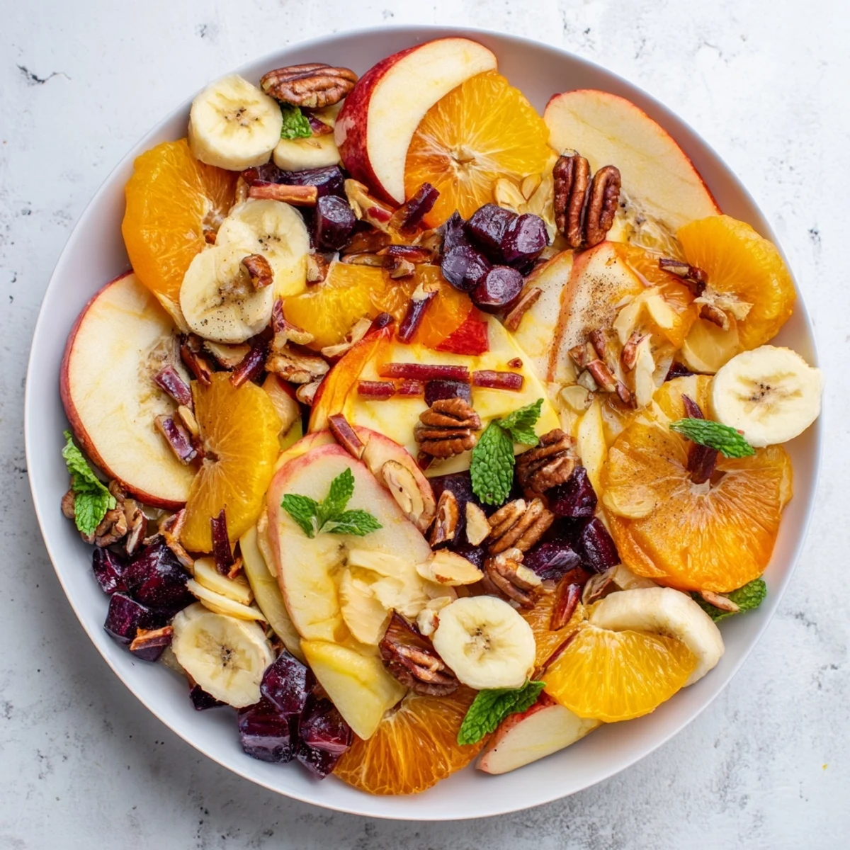 Warm Fruit Salad Medley