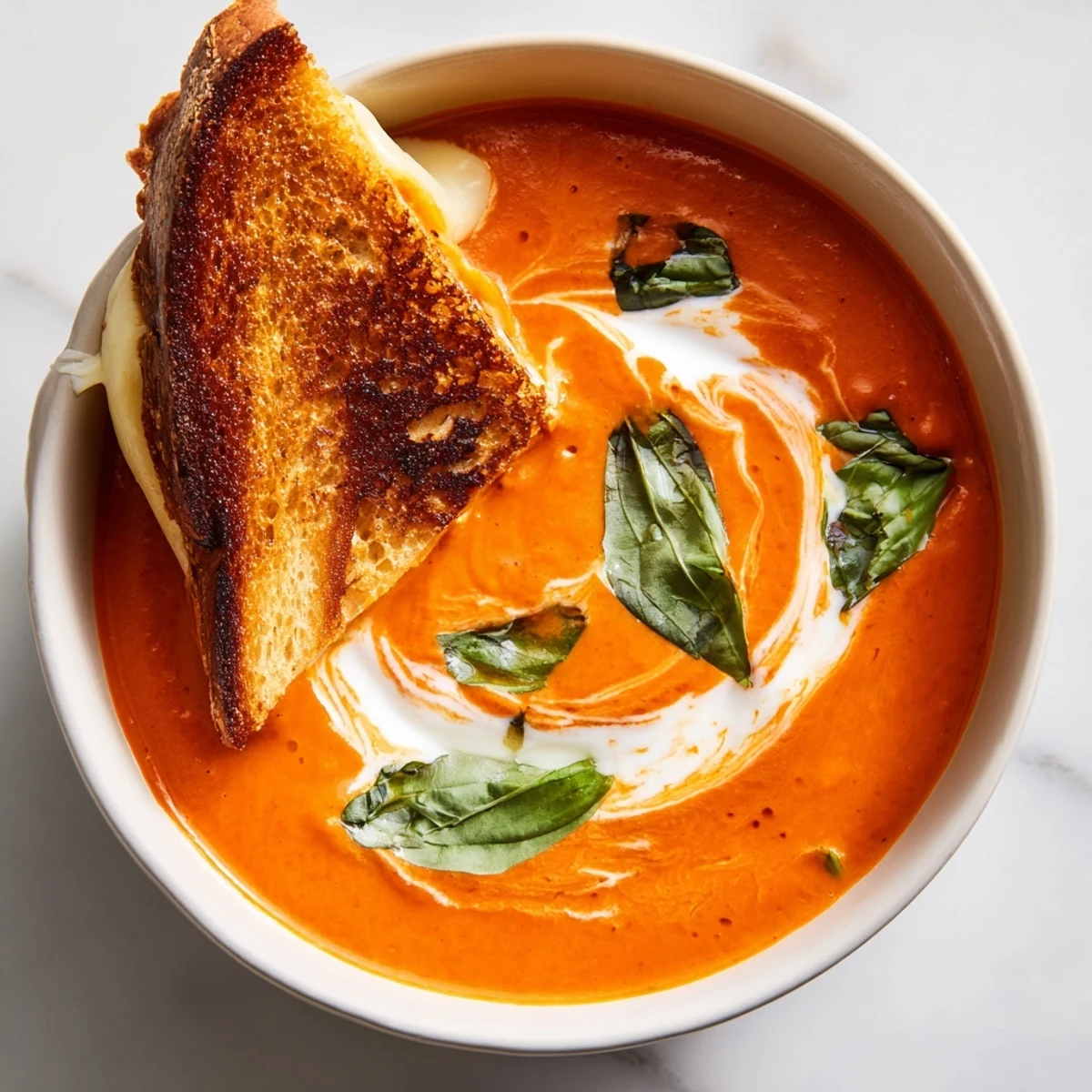 Creamy Tomato Basil Bisque
