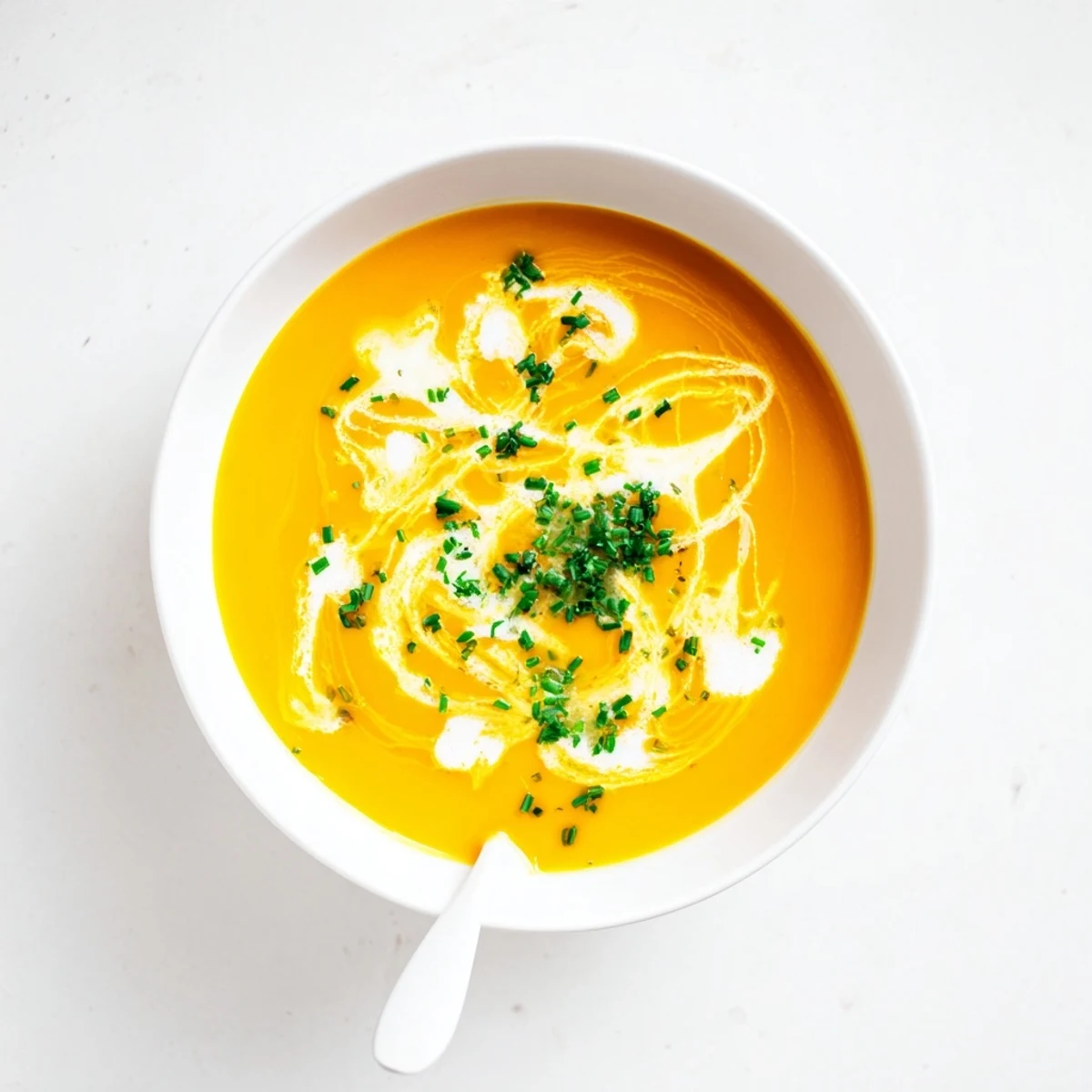 This velvety Roasted Butternut Squash Soup showcases golden roasted squash, carrots, and onions for a cozy autumn meal.