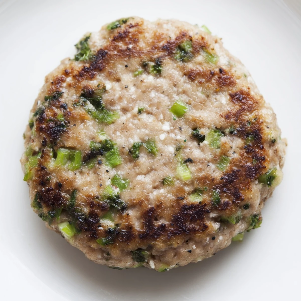 Juicy homemade turkey burgers featuring broccoli and quinoa patties served on lettuce wraps